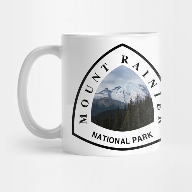 Mount Rainier National Park shield by nylebuss